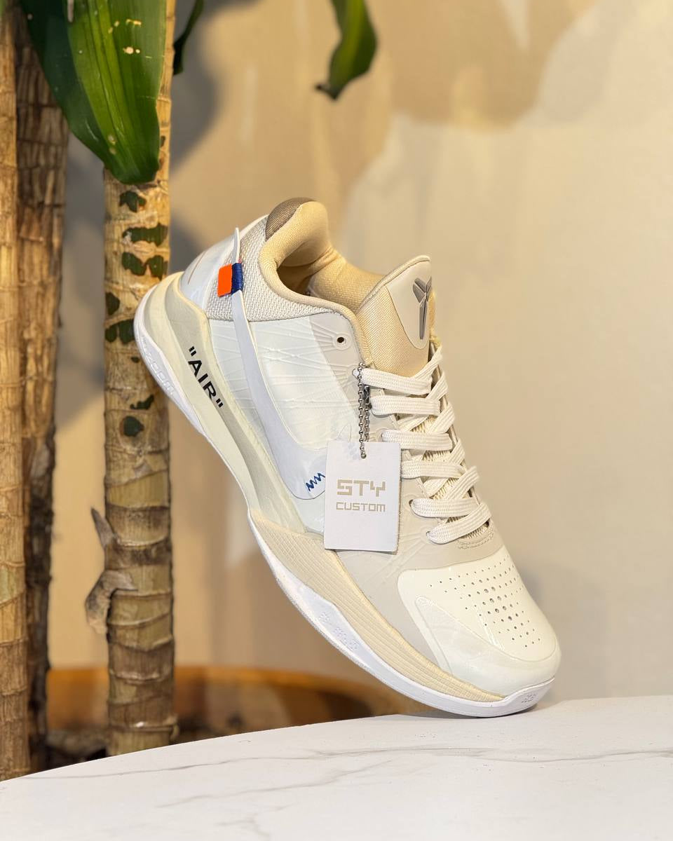 Nike Kobe 5 Protro – “Off-White Cream Custom” (STY Custom Edition)