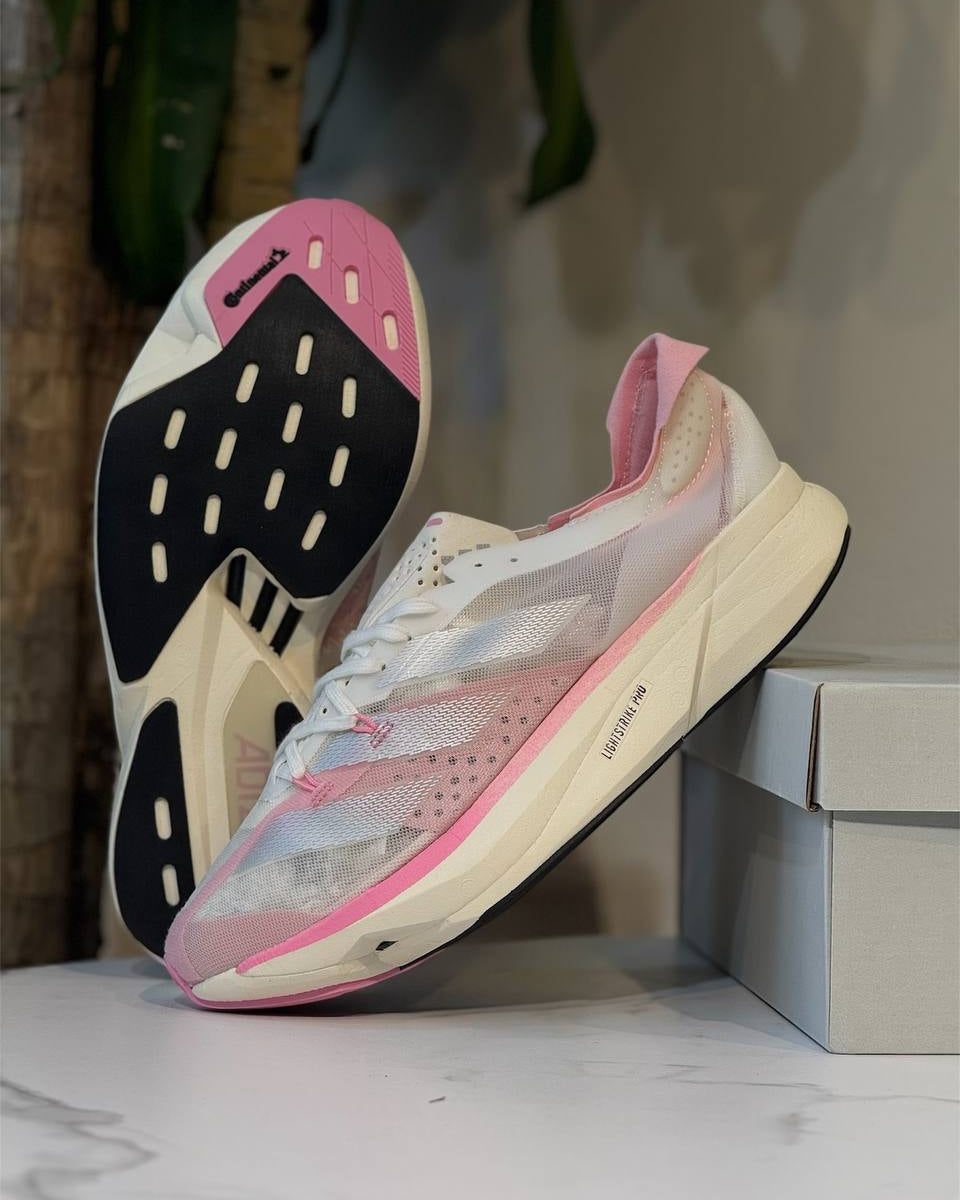 Adidas Adizero Adios Pro 3 – Pink Beam / White