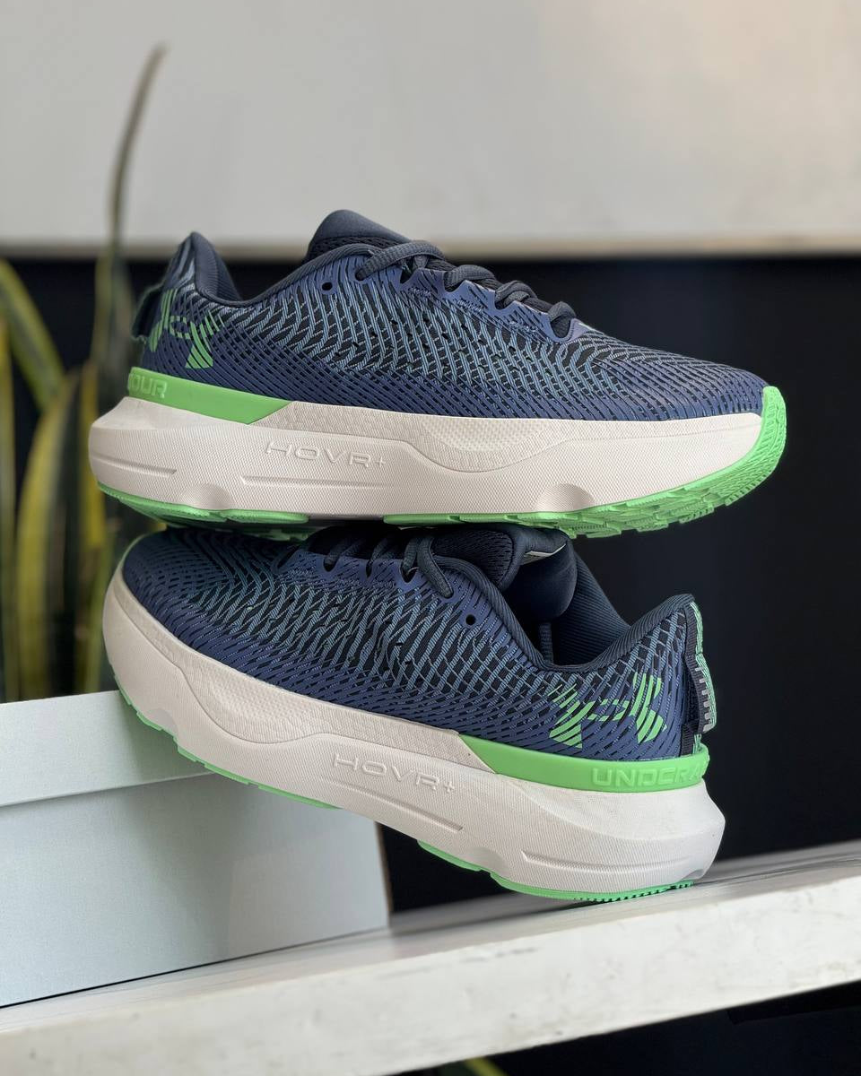 Under Armour HOVR™ Sonic / Phantom – Azul Marino con Verde Neón