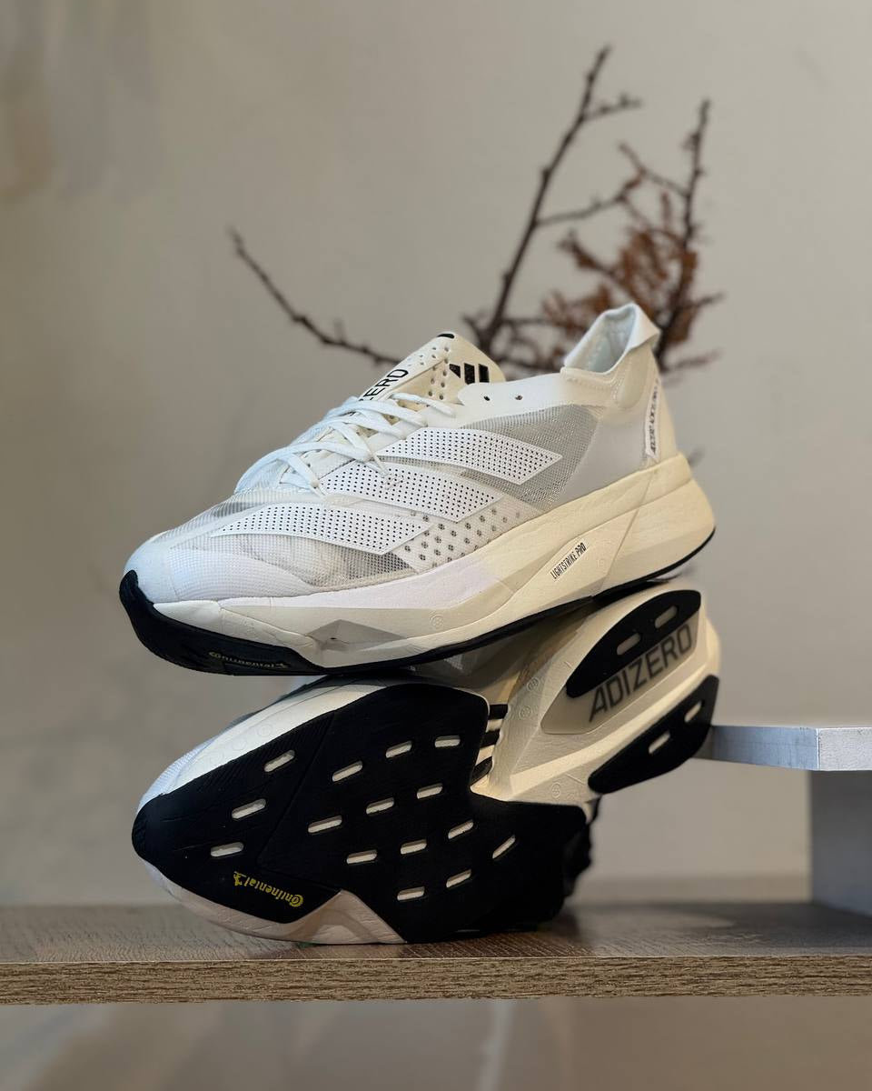 Adidas Adizero Adios Pro 3 – Triple White Edition