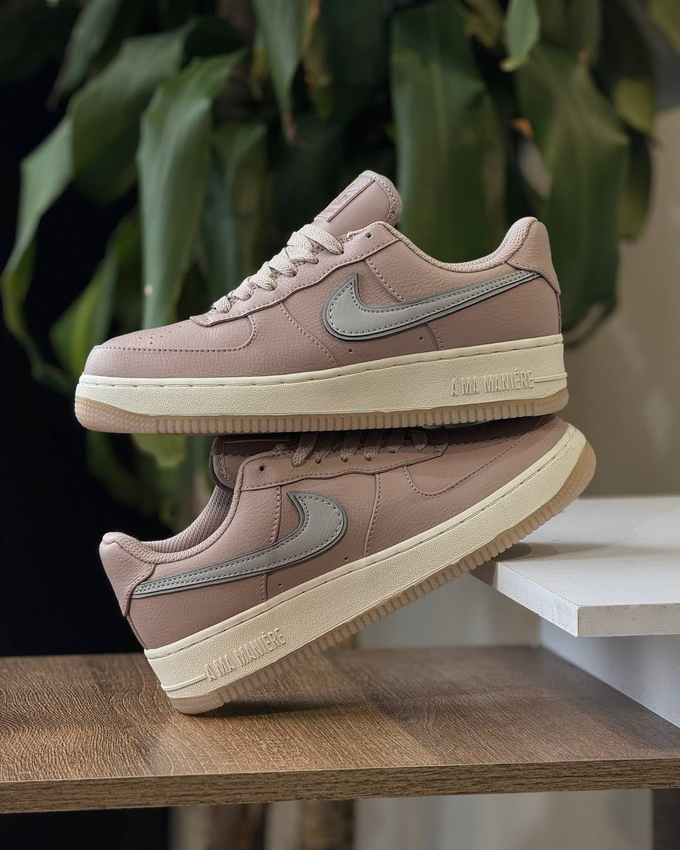 Nike Air Force 1 Low “A Ma Maniére” – Nude / Gray