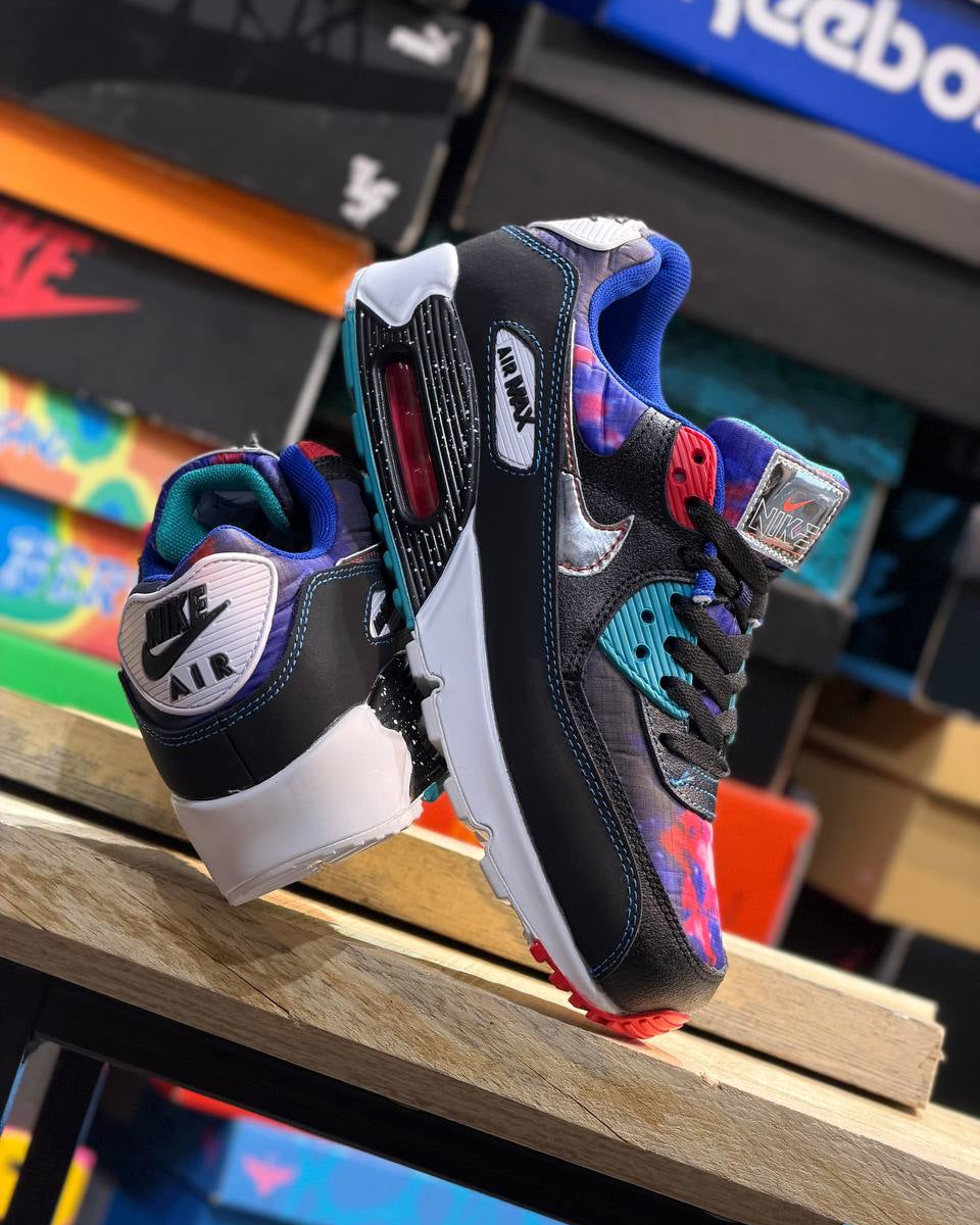 Nike Air Max 90 “Supernova 2020” Black/White/Multi-Color