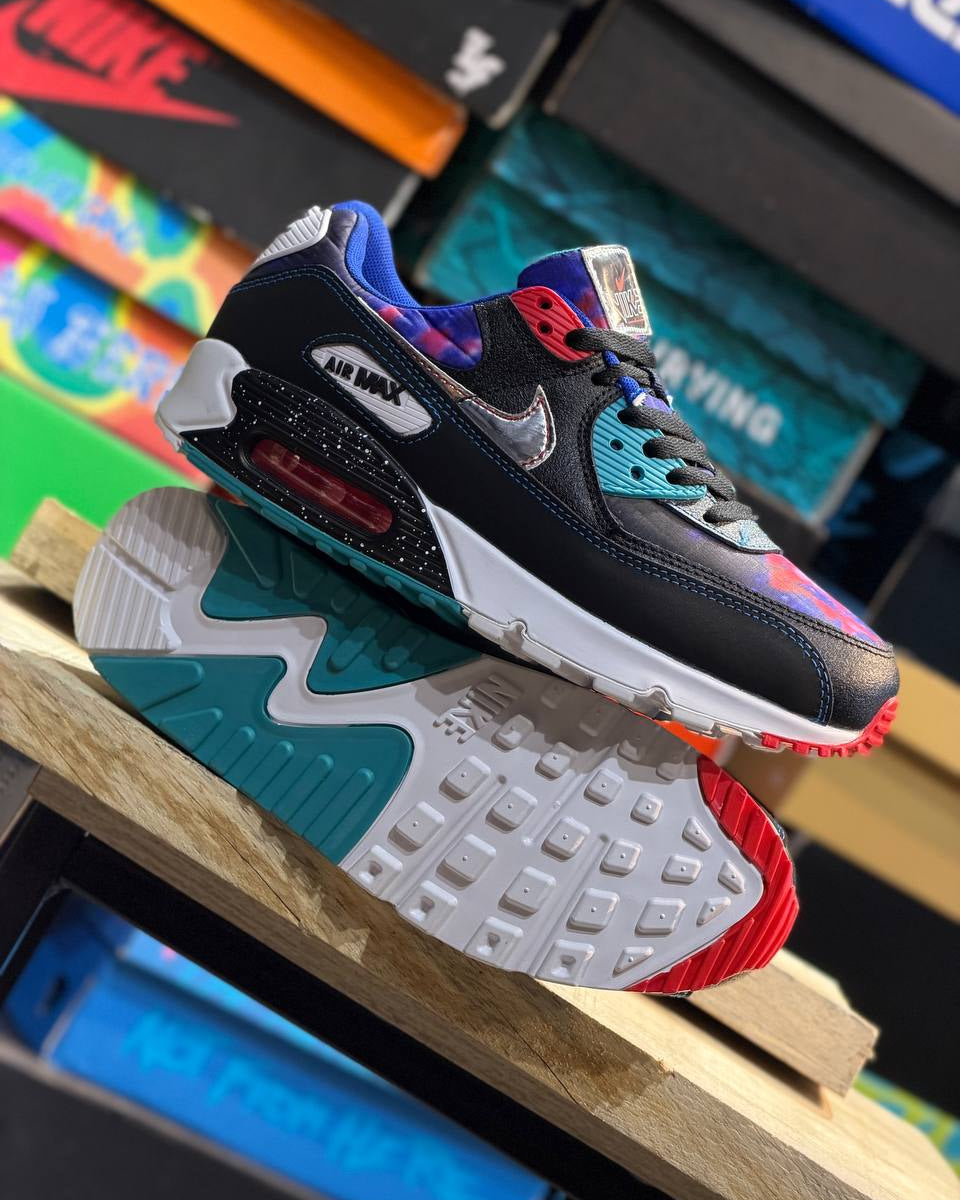 Nike Air Max 90 “Supernova 2020” Black/White/Multi-Color
