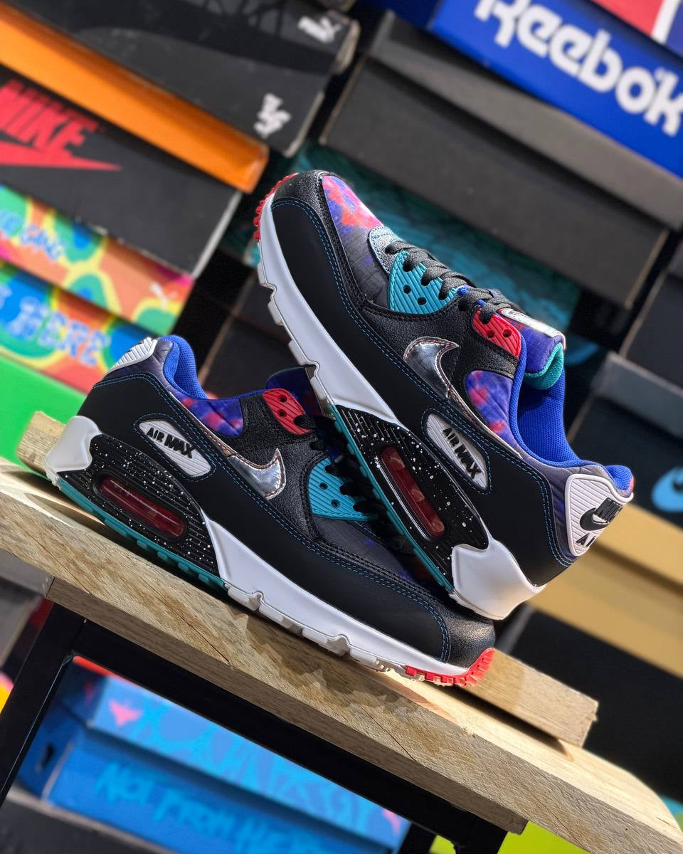 Nike Air Max 90 “Supernova 2020” Black/White/Multi-Color