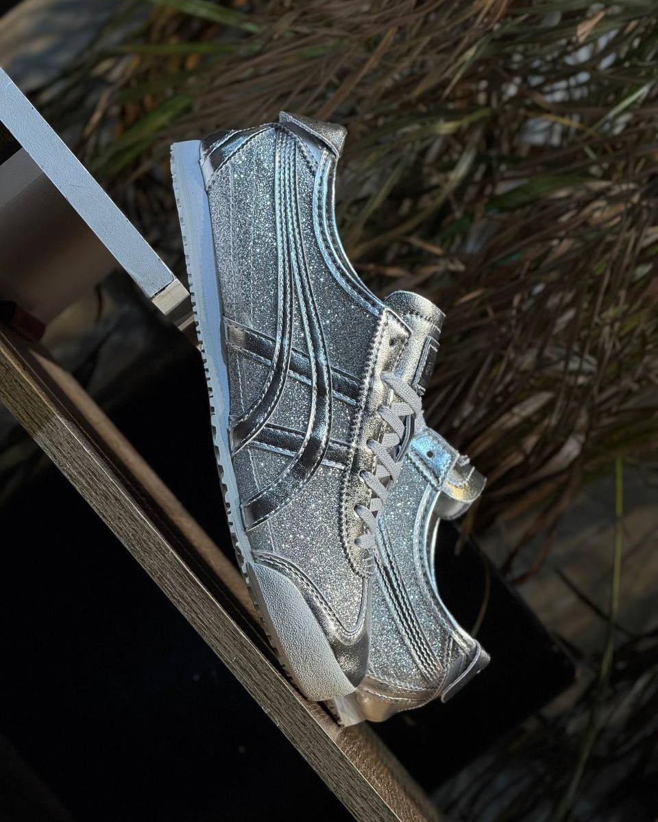 Onitsuka Tiger Mexico 66 Glitter Pack Pure Silver