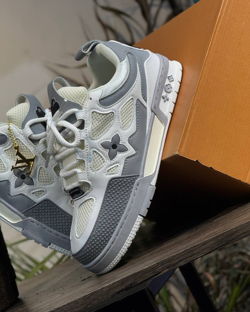 Louis Vuitton LV Skate Sneaker Grey / White