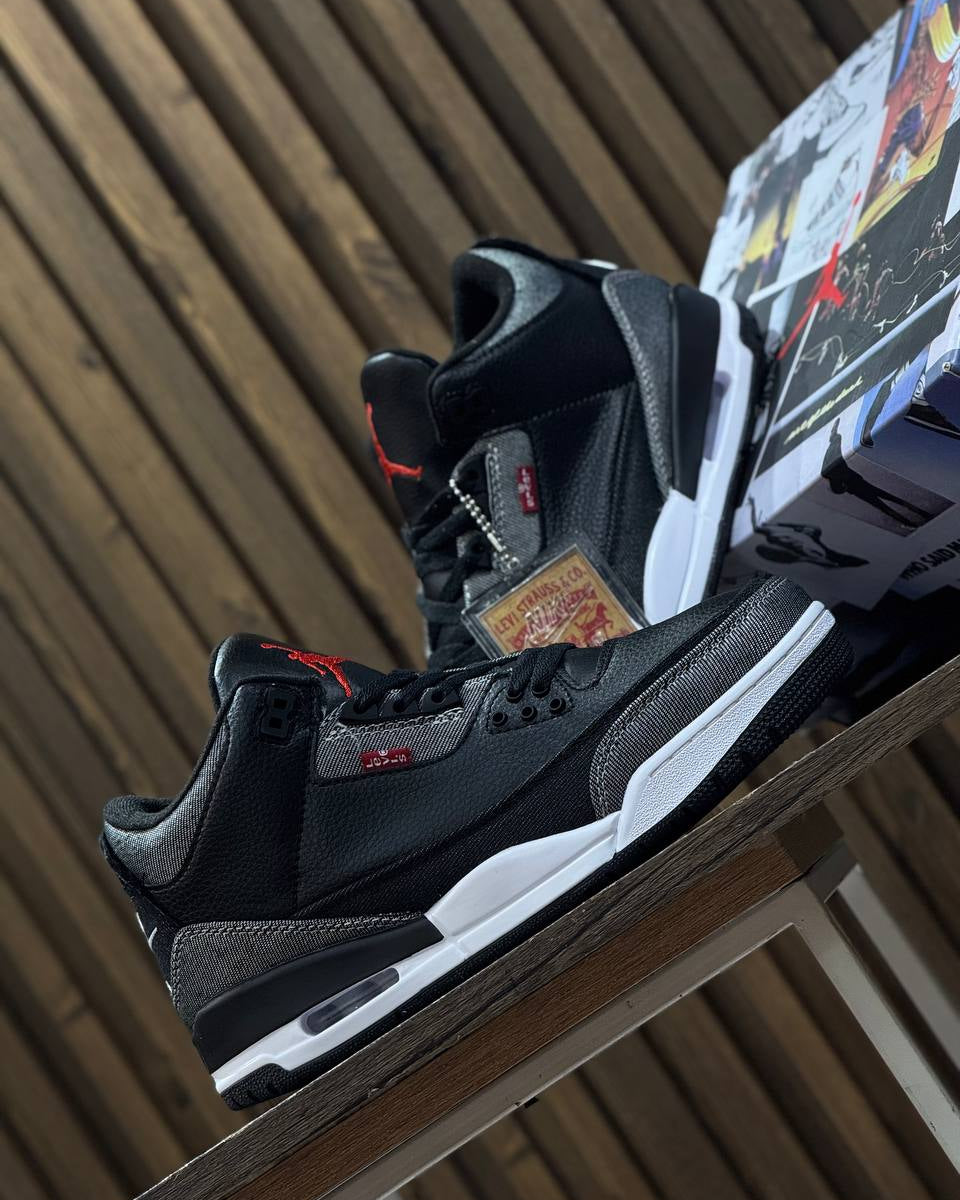 Air Jordan 3 Retro x Levi’s Black Denim