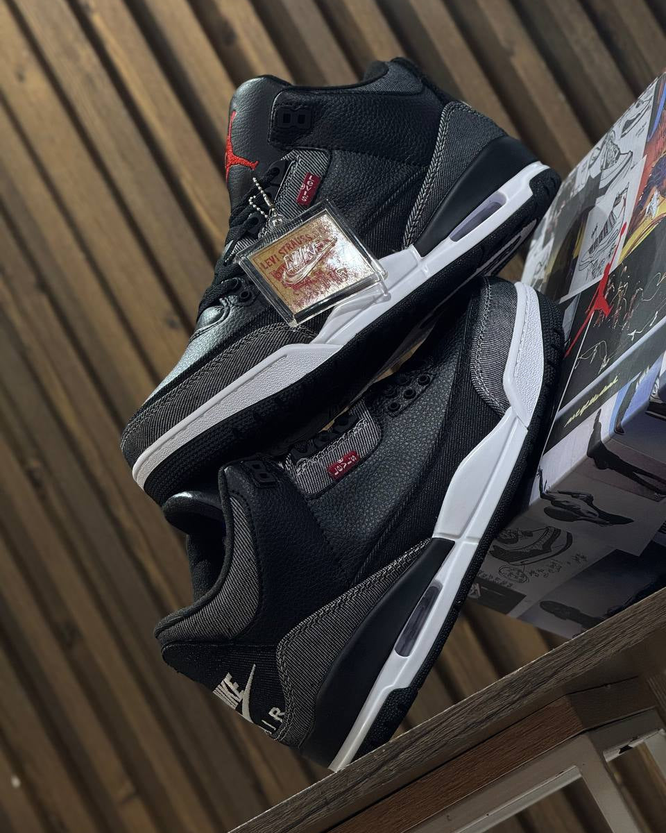 Air Jordan 3 Retro x Levi’s Black Denim