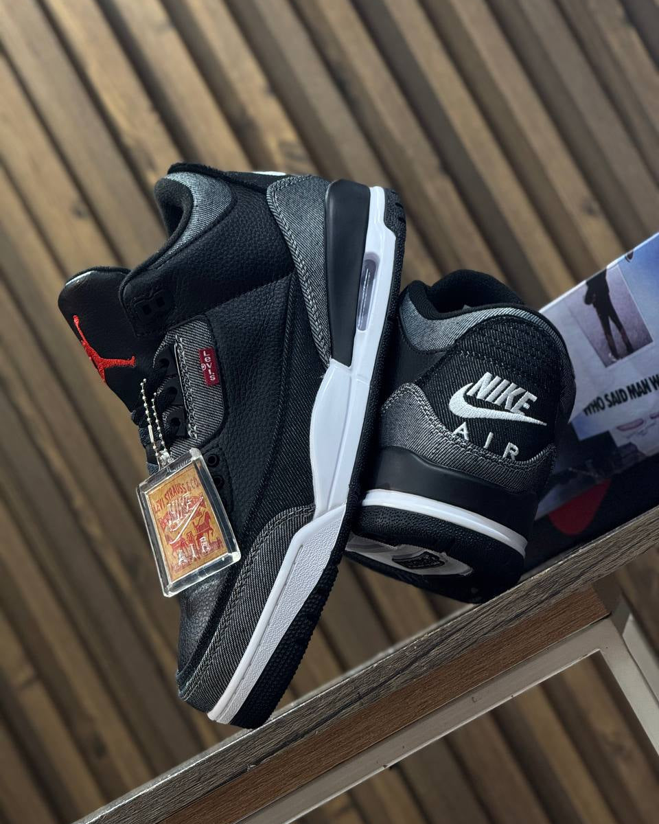 Air Jordan 3 Retro x Levi’s Black Denim