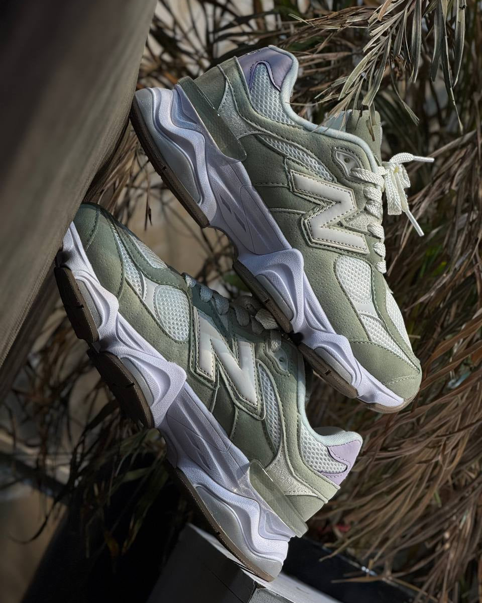 New Balance 9060 Green Suede