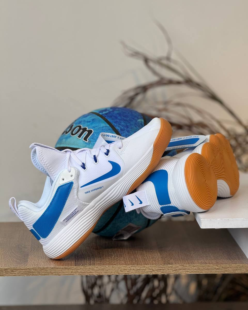 Nike React Hyperset – White / Blue