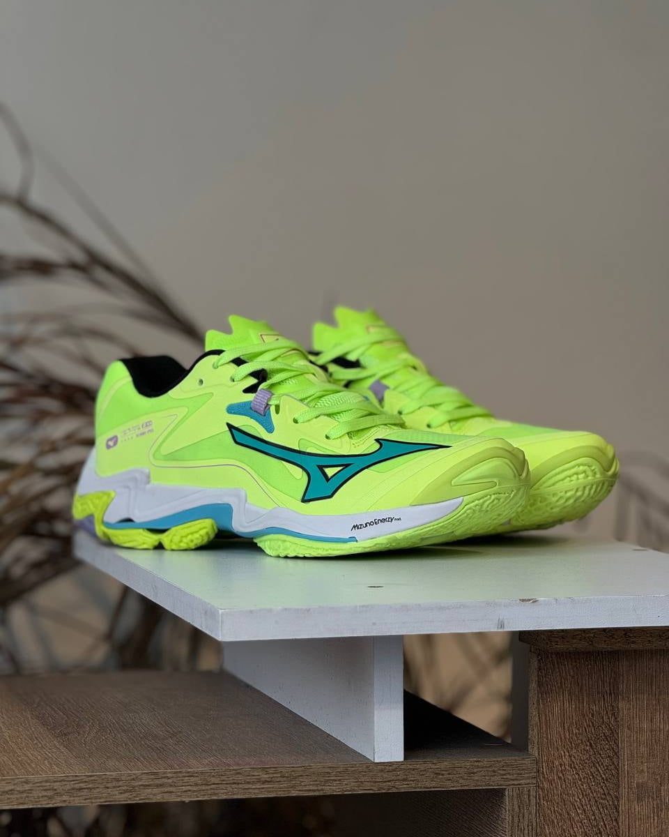 Mizuno Wave Momentum – Neon Green / Teal