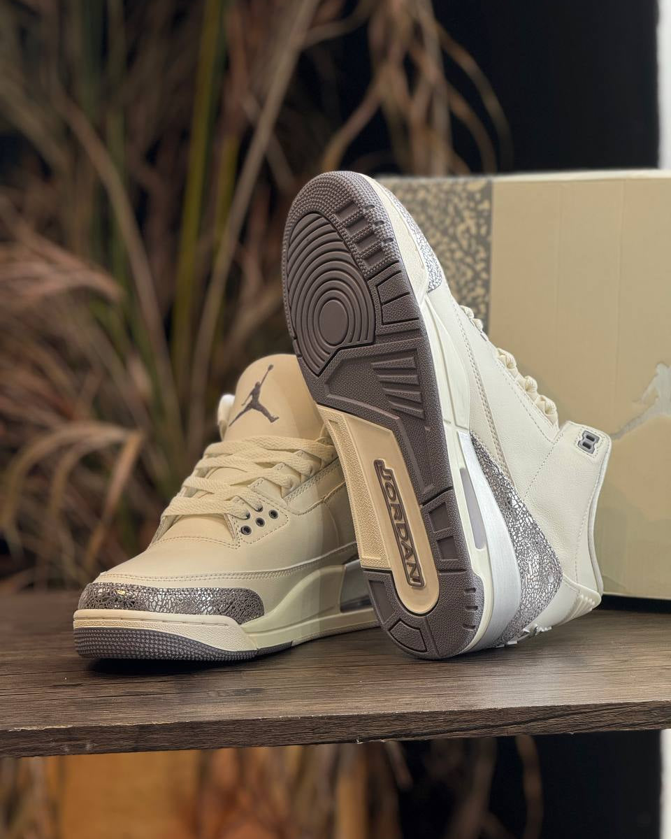 Air Jordan 3 Retro – Cream / Grey Elephant