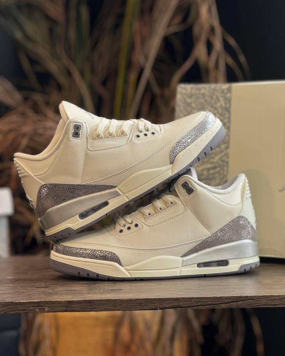 Air Jordan 3 Retro – Cream / Grey Elephant