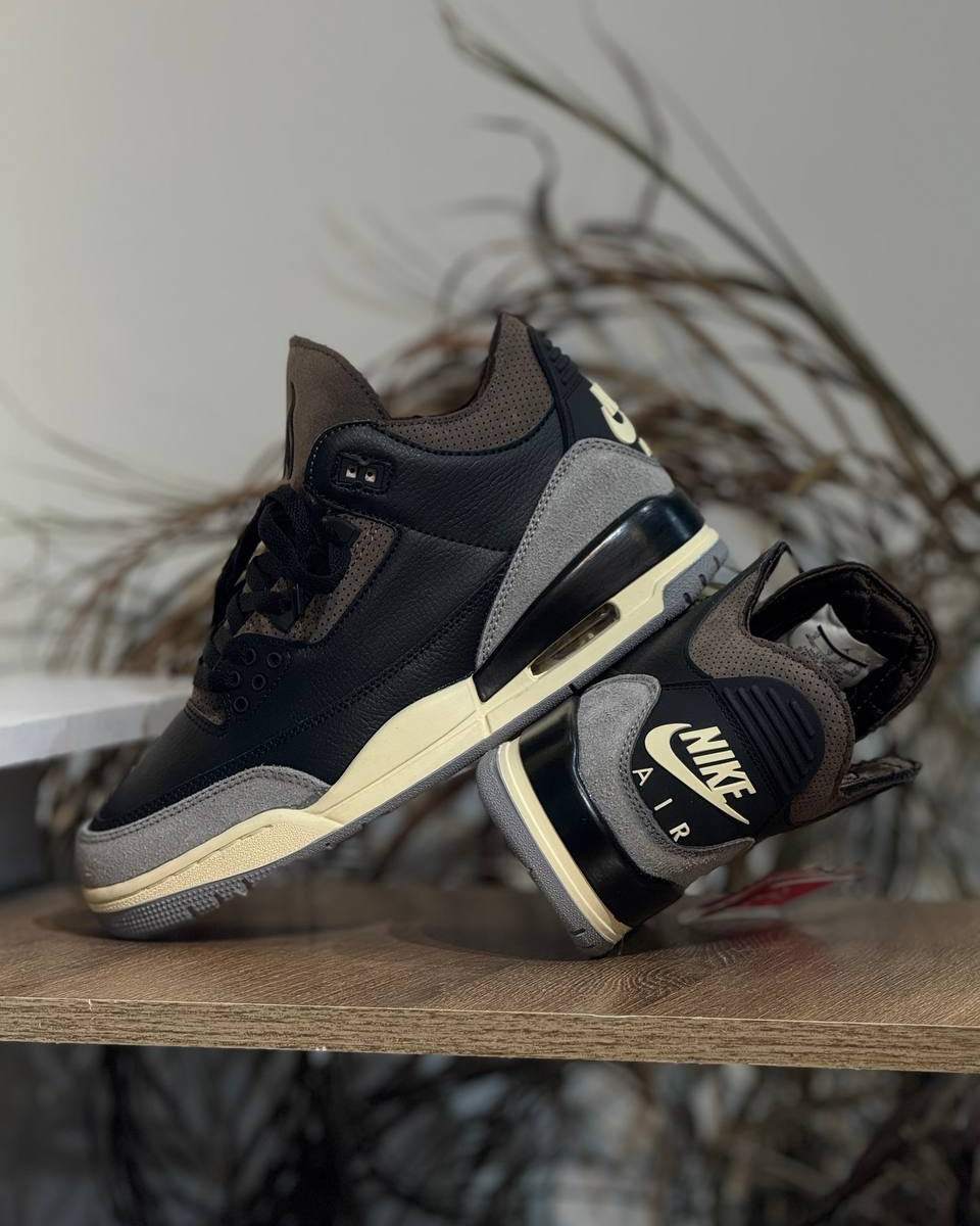 Nike Air Jordan 3 Retro Black Grey