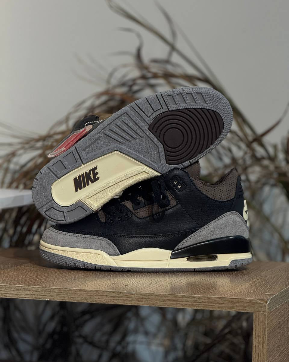 Nike Air Jordan 3 Retro Black Grey