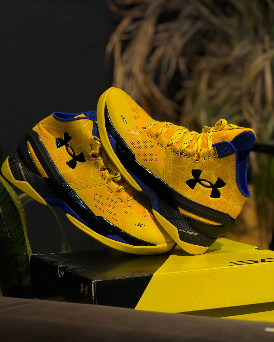 Under Armour Curry 3 Yellow Blue