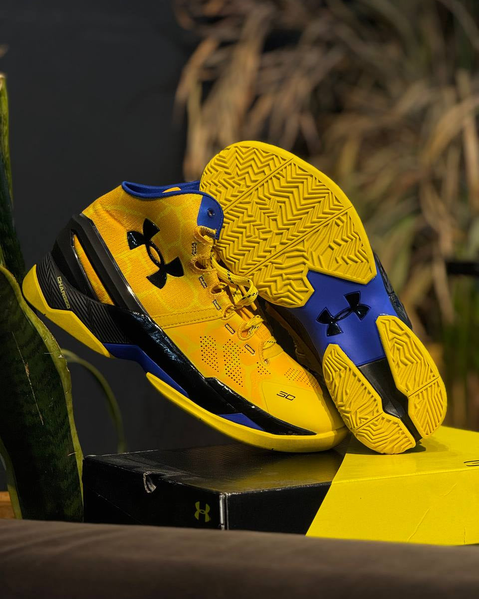 Under Armour Curry 3 Yellow Blue