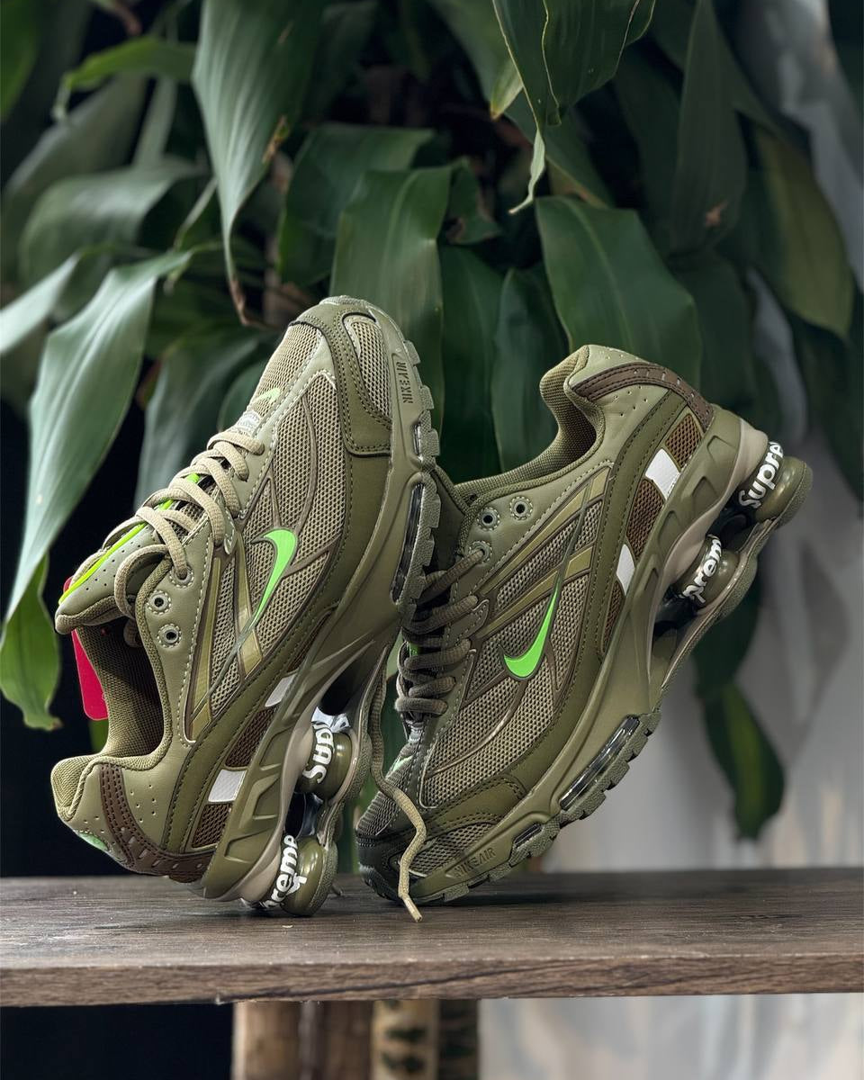 Nike Shox TL x Supreme Black / Olive