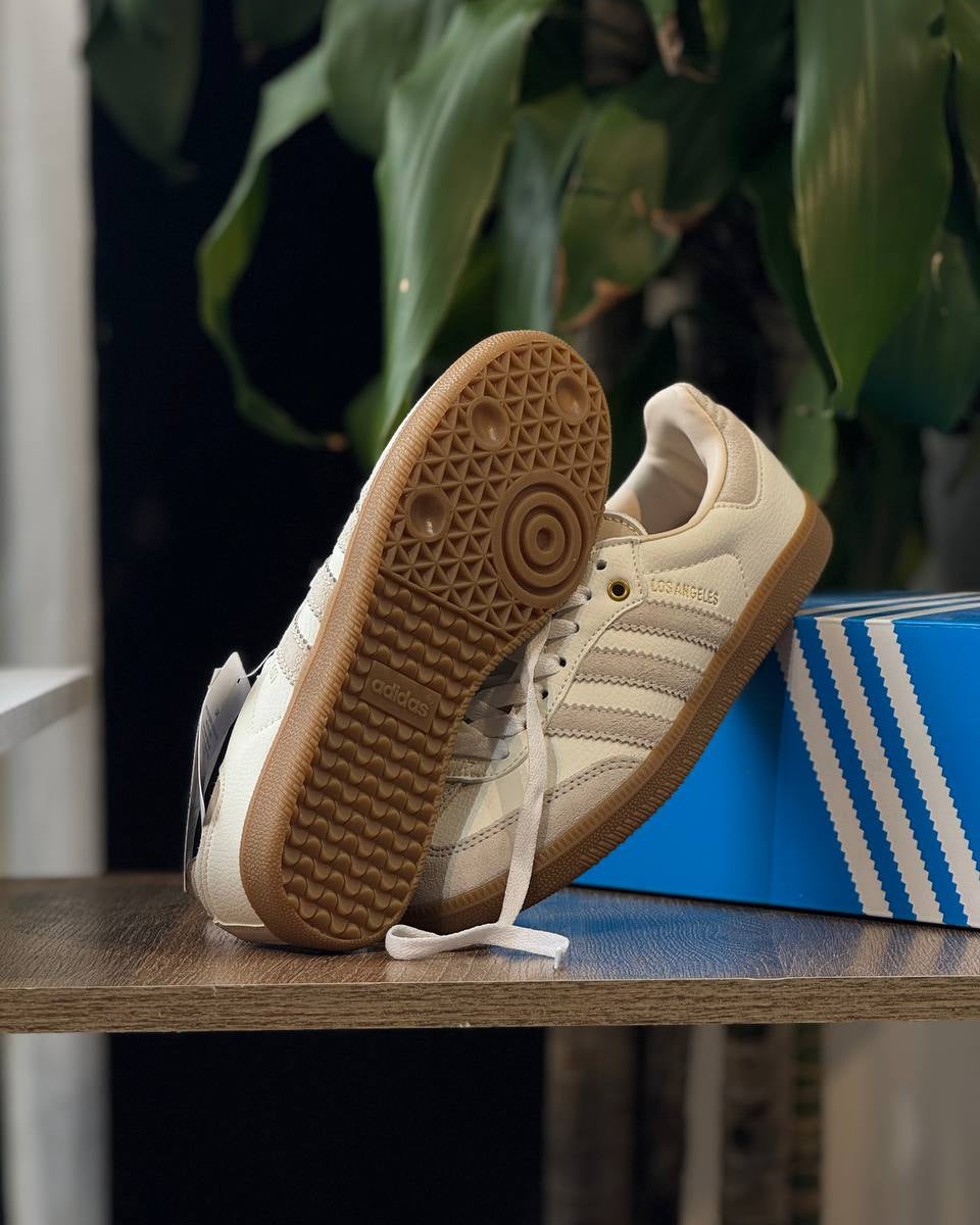 Adidas Samba OG “Los Angeles” – Beige / Gum