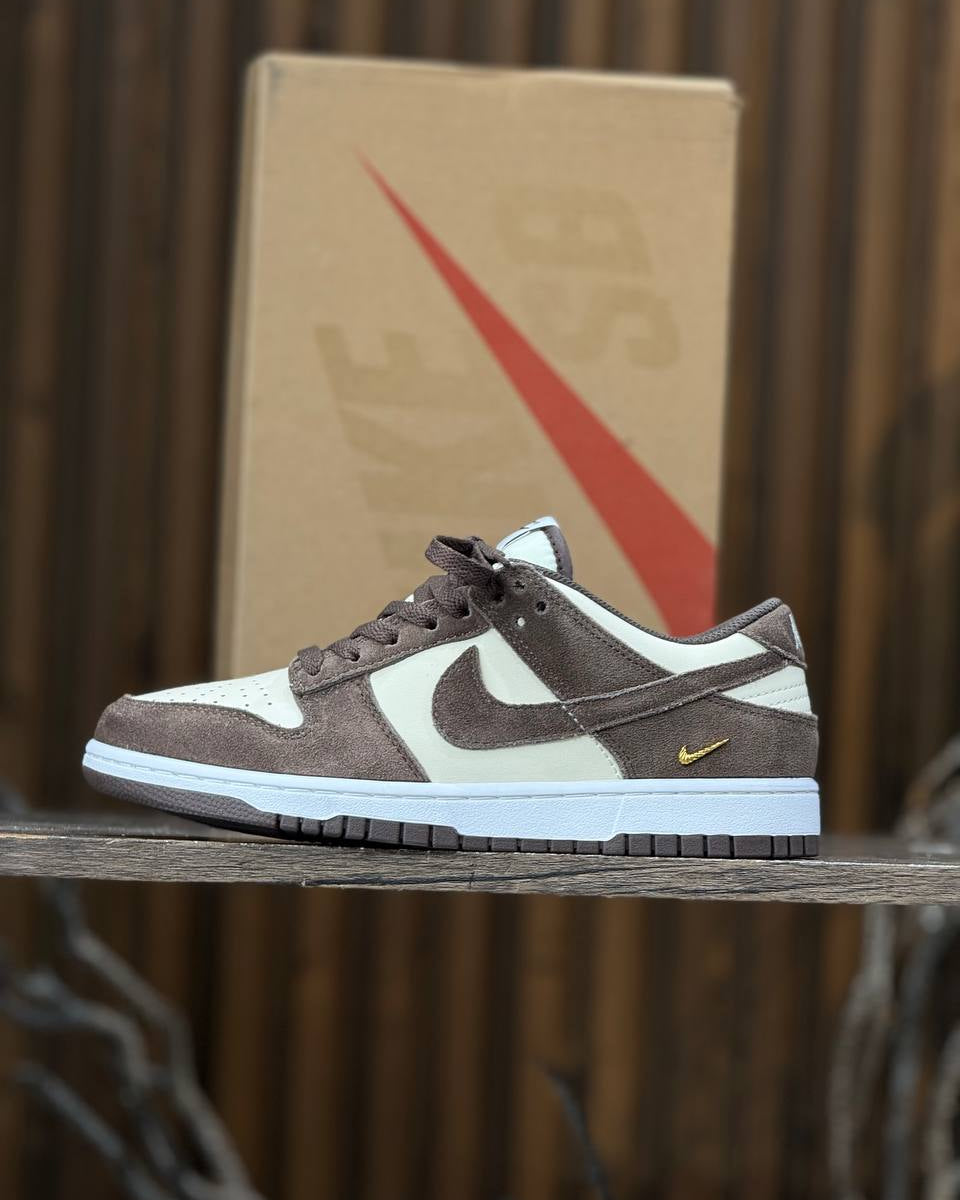 Nike Dunk Low “Mocha Cream Mini Swoosh”