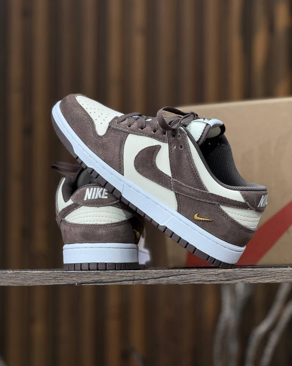 Nike Dunk Low “Mocha Cream Mini Swoosh”