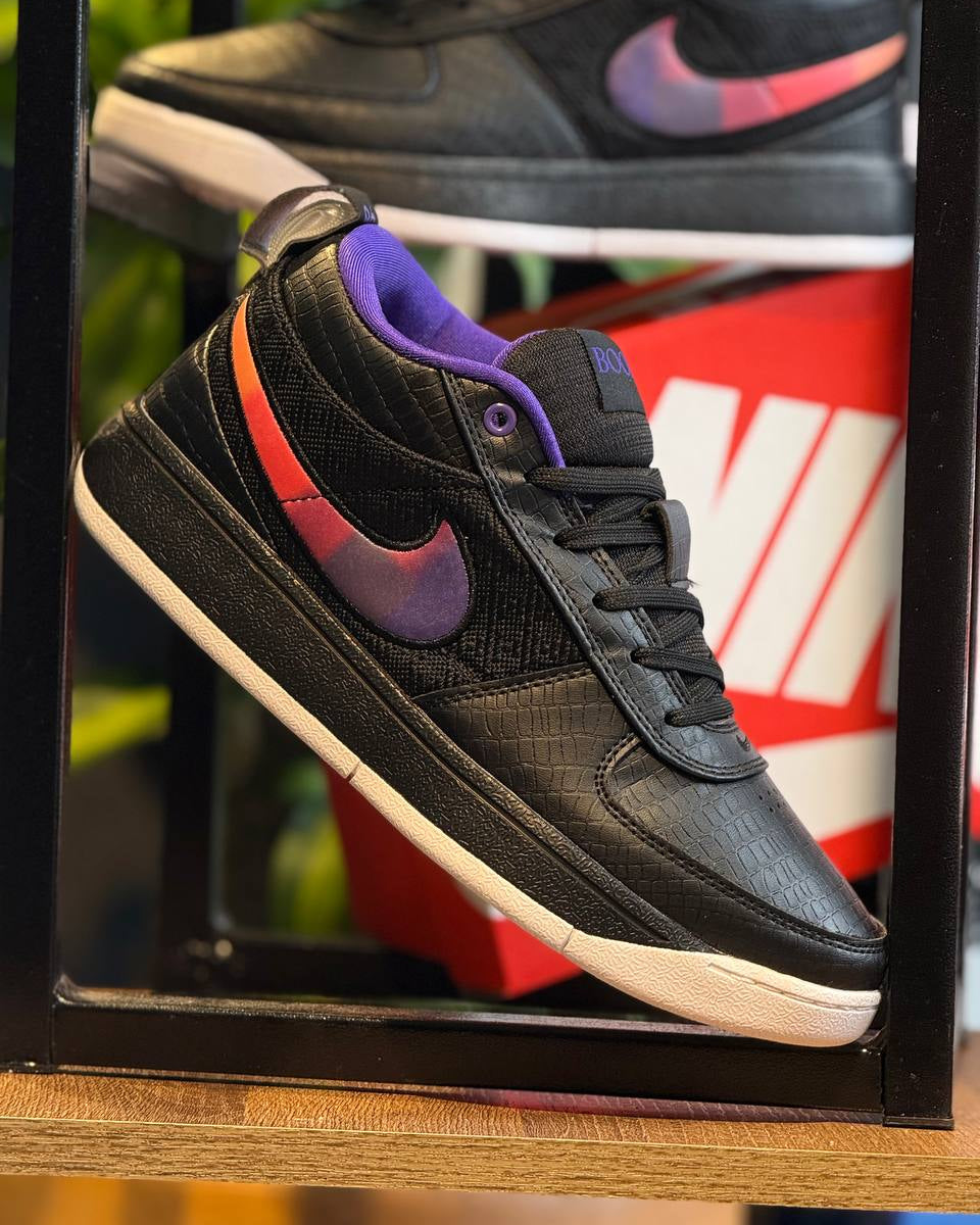 Nike Court Borough Low – Black Gradient Swoosh