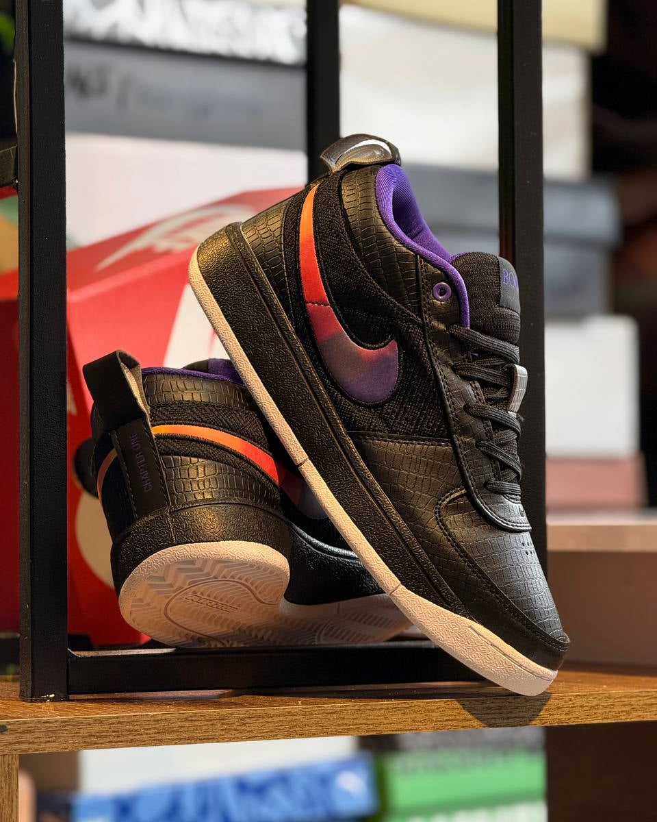 Nike Court Borough Low – Black Gradient Swoosh