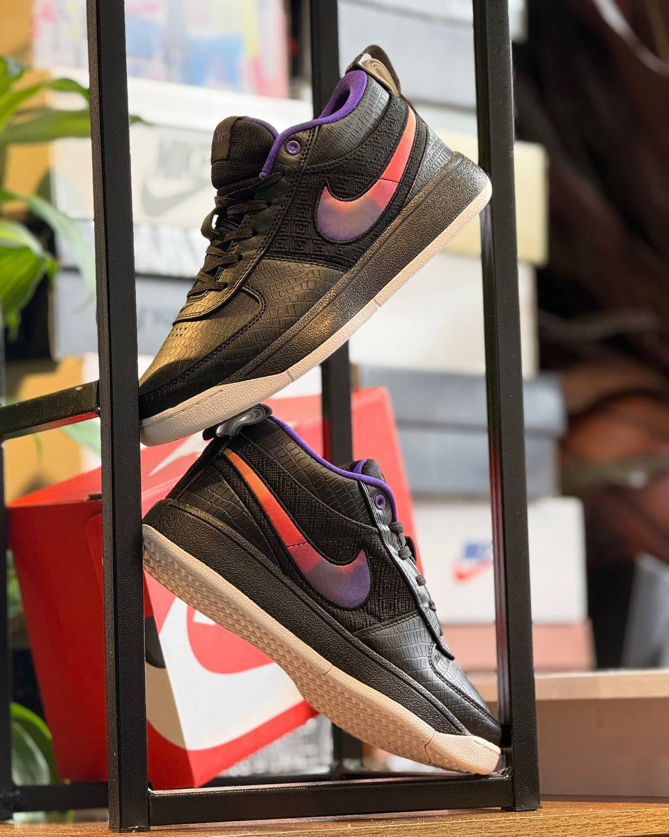 Nike Court Borough Low – Black Gradient Swoosh