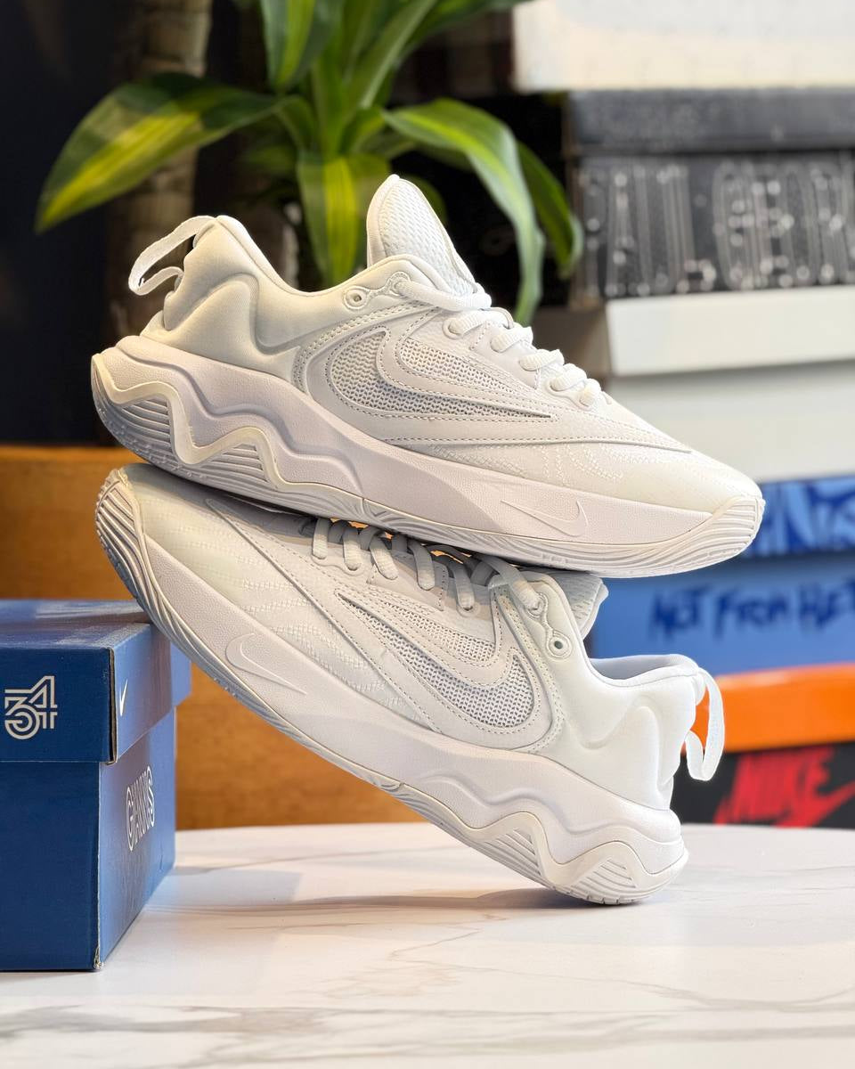 Nike Giannis Immortality – Triple White – Web Monkey Shoes