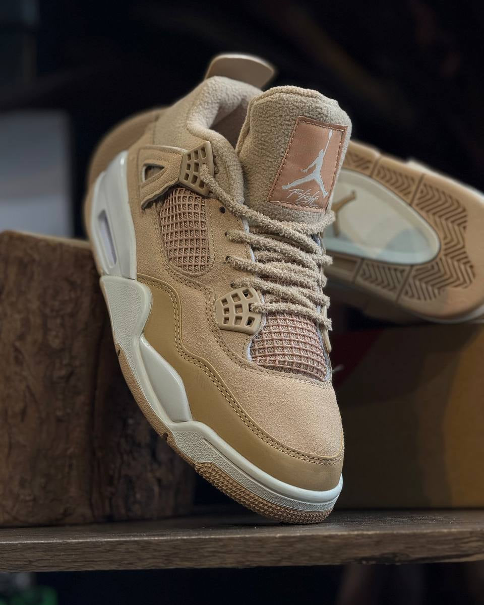 Air Jordan 4 Retro – Wheat / Tan (Suede)
