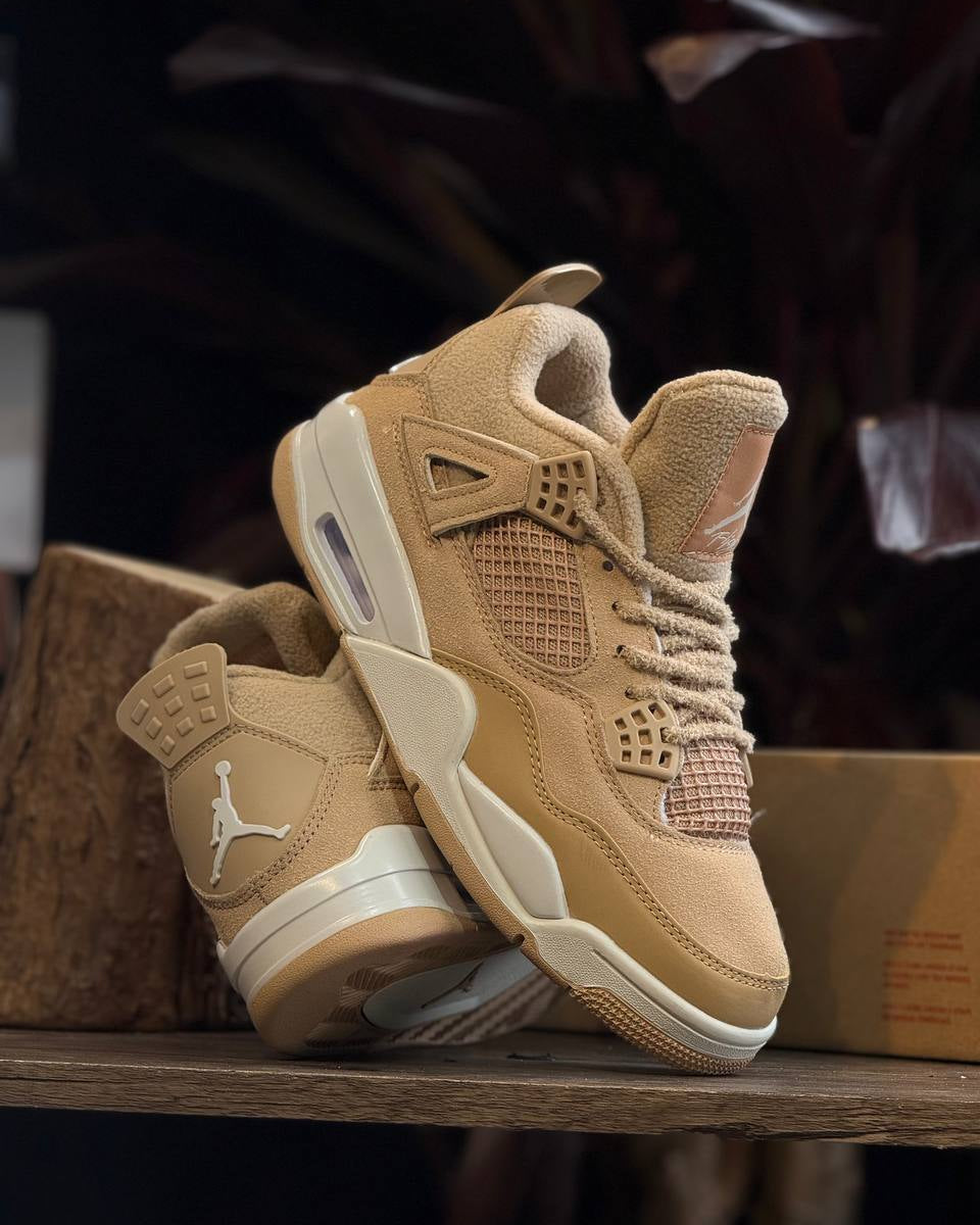 Air Jordan 4 Retro – Wheat / Tan (Suede)
