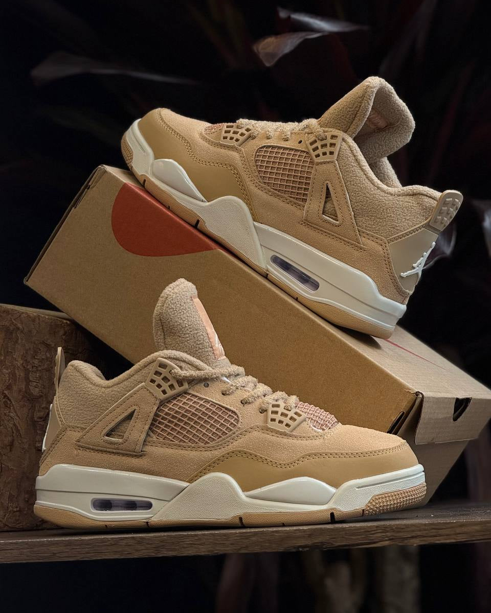 Air Jordan 4 Retro – Wheat / Tan (Suede)