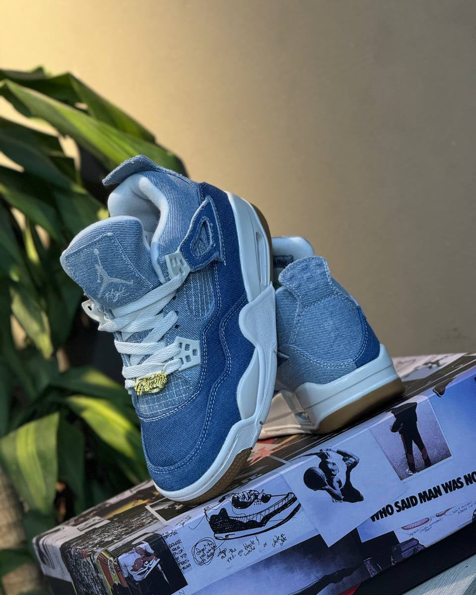 Nike Air Jordan 4 Retro Worn Blue