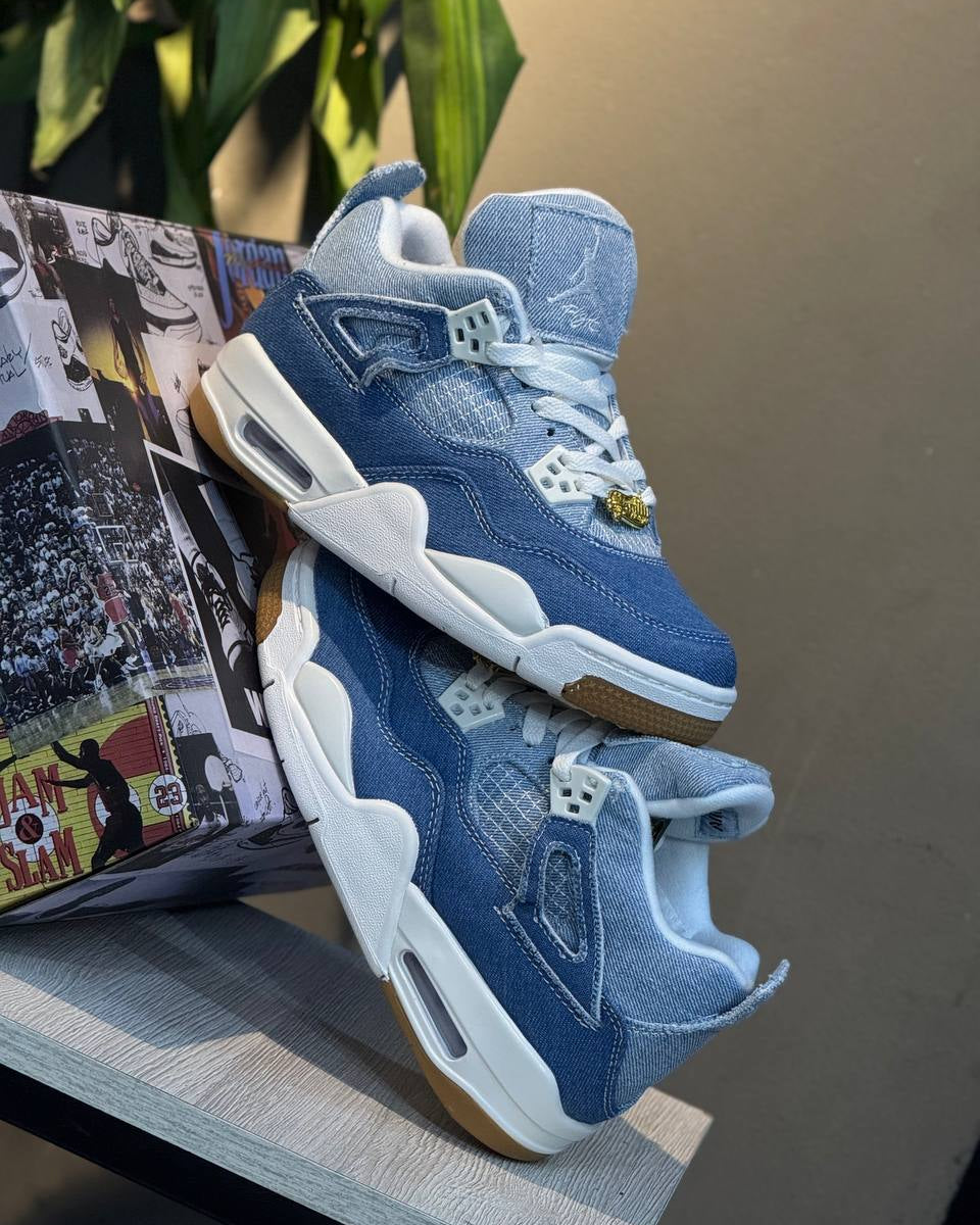 Nike Air Jordan 4 Retro Worn Blue