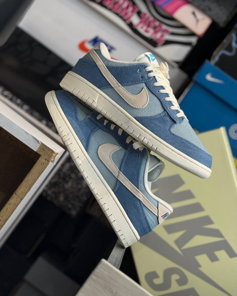 Nike Dunk Low “Denim Blue Cream”