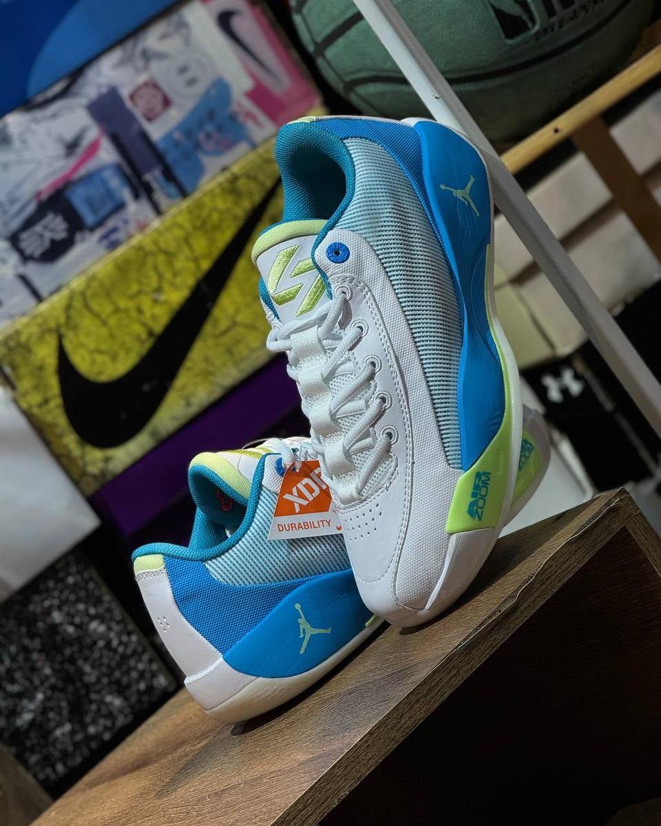 Jordan Luka .77 Navigator White / Blue / Volt