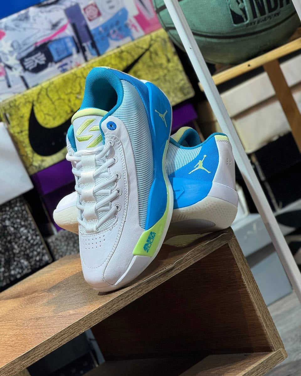 Jordan Luka .77 Navigator White / Blue / Volt