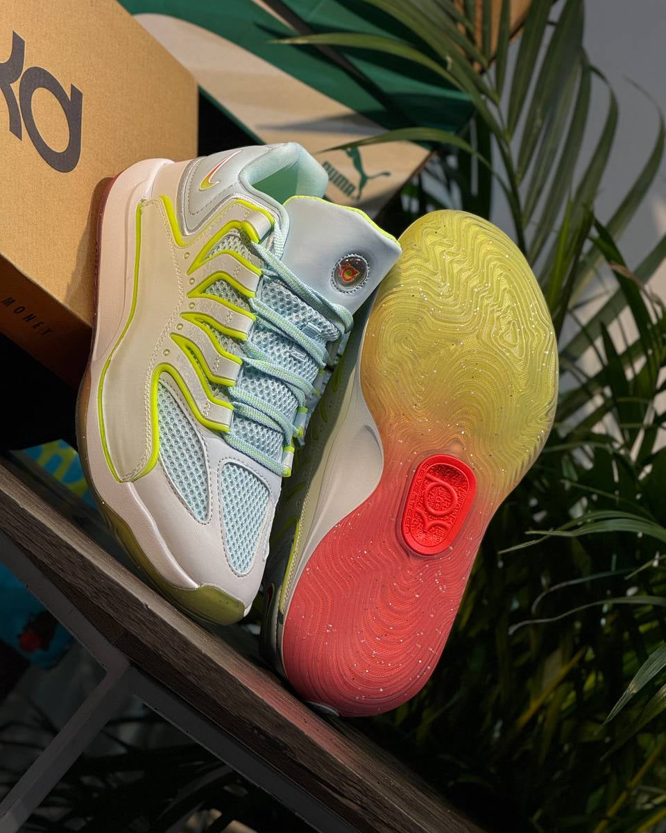 Nike KD 18 Gifted White Volt Pink