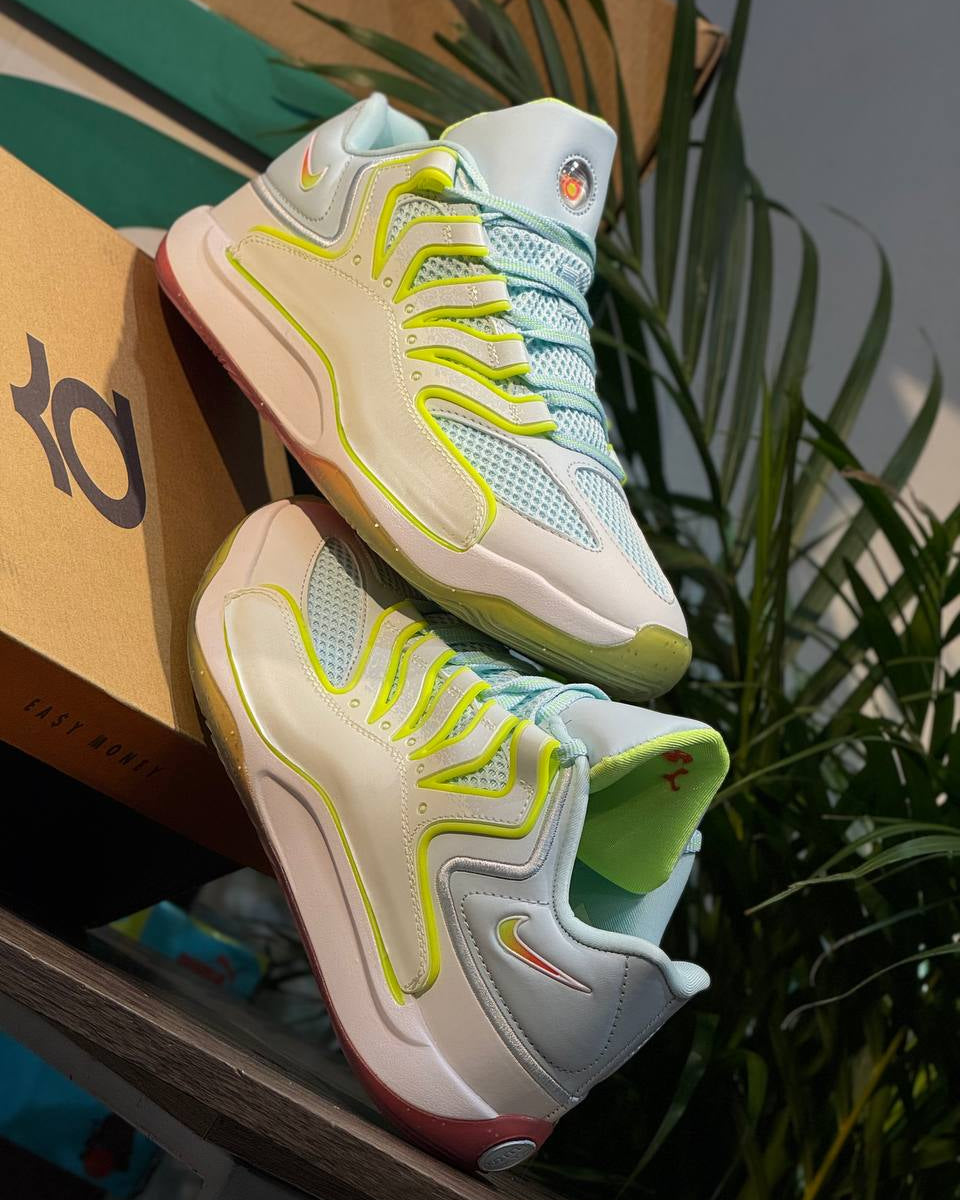 Nike KD 18 Gifted White Volt Pink