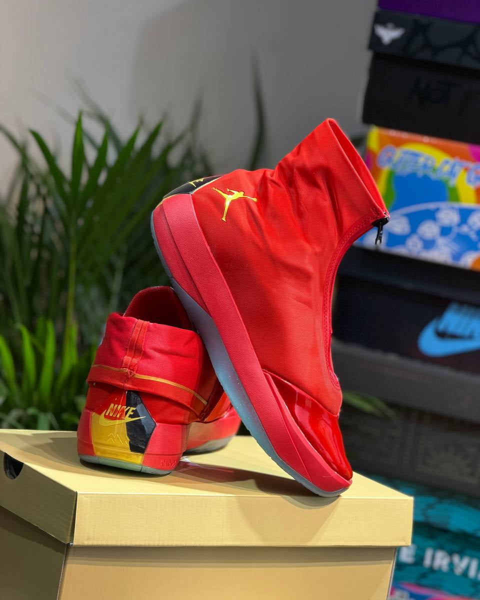 Air Jordan 4028 Red / Gold