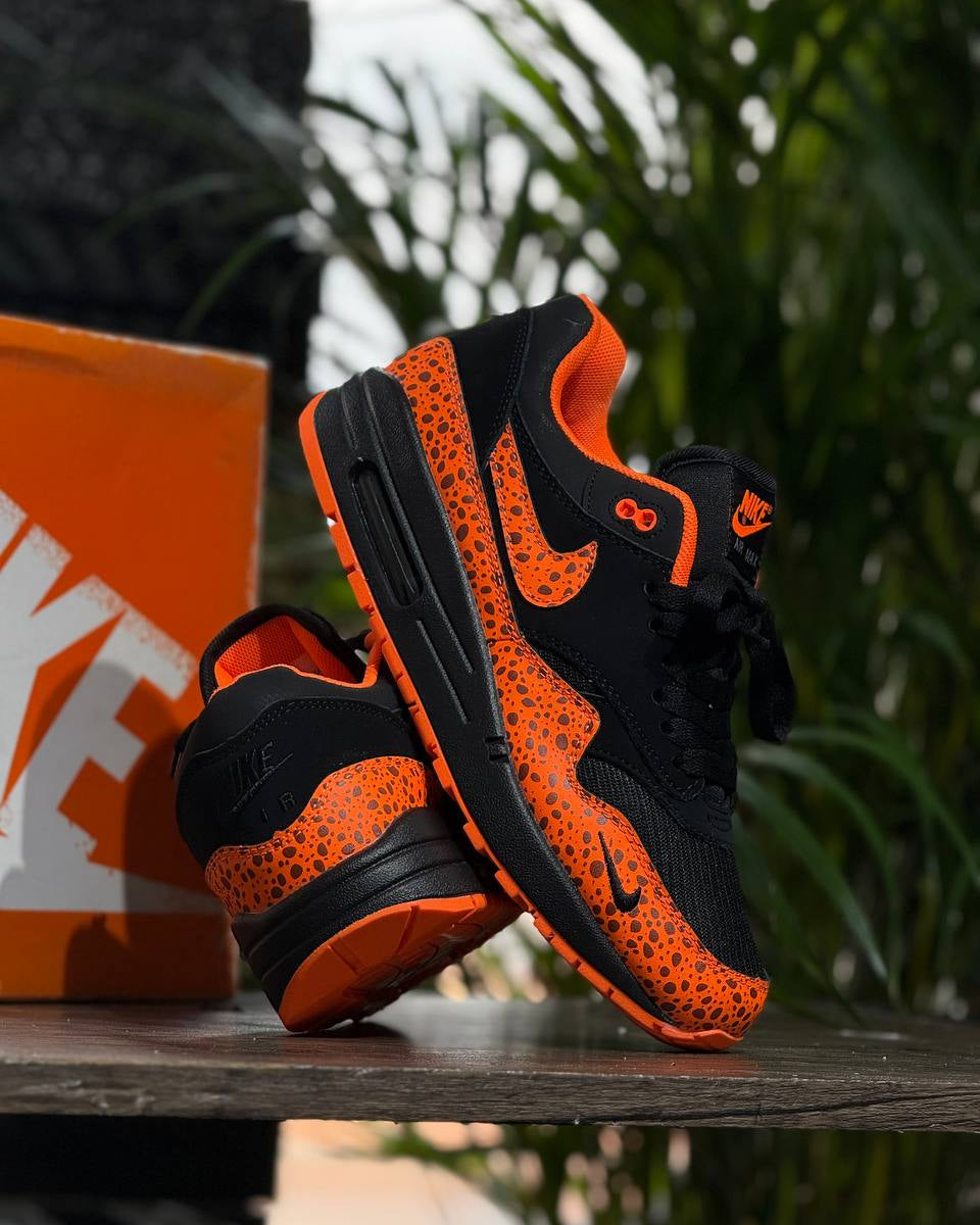 Nike Air Max 1 Safari Black & Orange