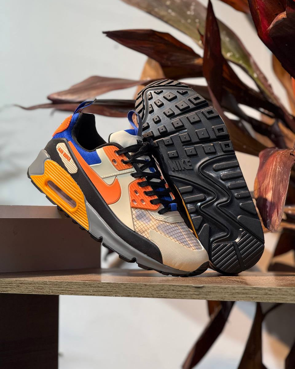 Nike Air Max 90 Desert Orange & Blue