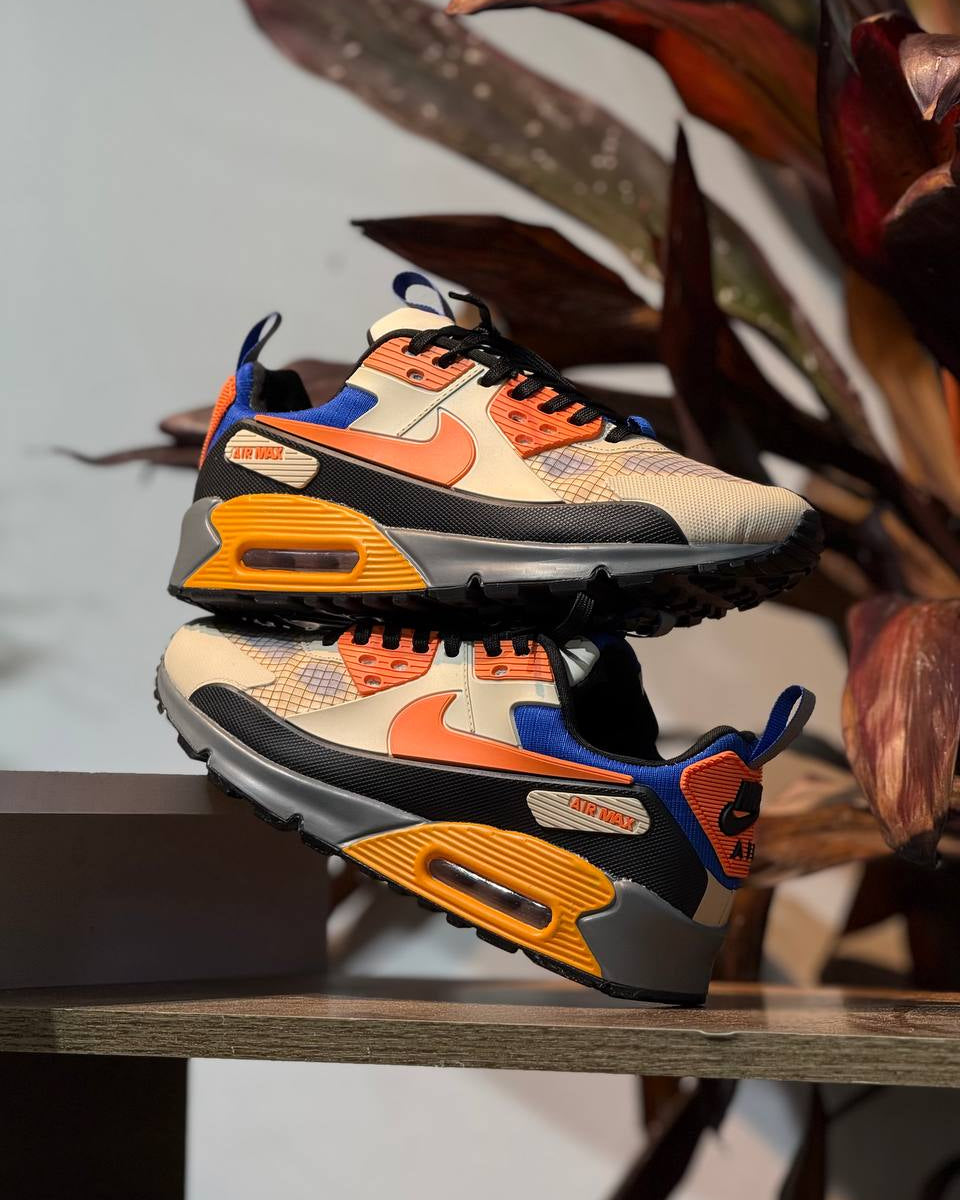 Nike Air Max 90 Desert Orange & Blue
