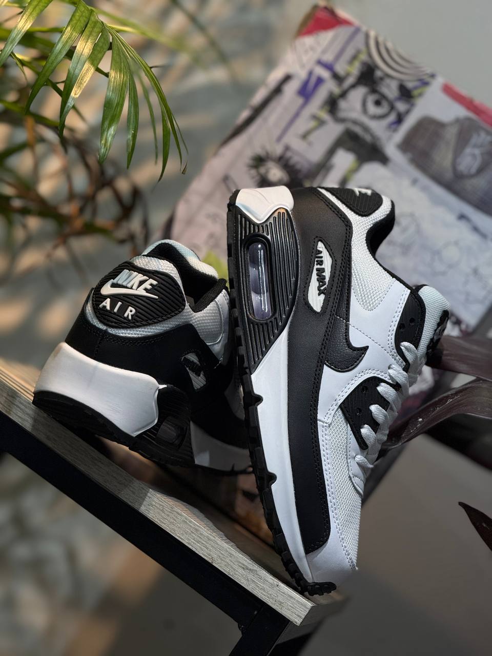 Nike Air Max 90 Blanco & Negro