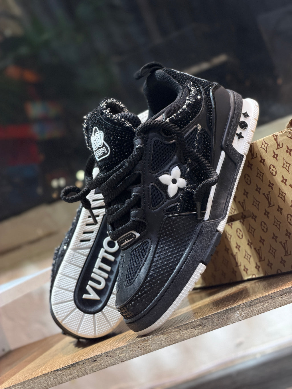 Louis Vuitton LV Skate "Negro Cristales"