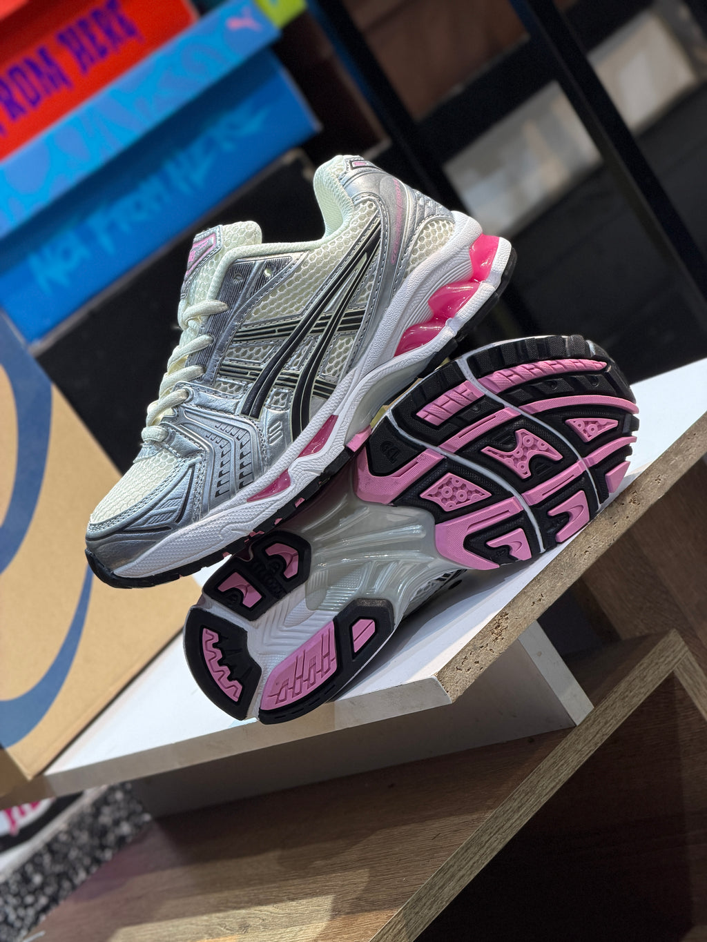 ASICS Gel-Kayano 14 "Silver/Pink"