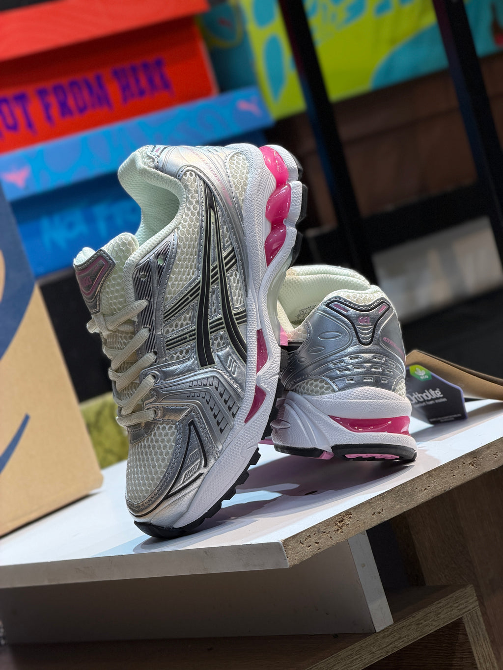 ASICS Gel-Kayano 14 "Silver/Pink"
