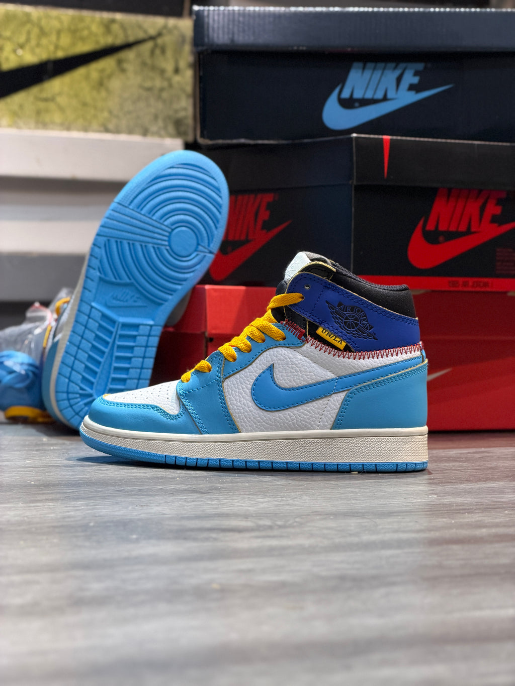 Union LA x Air Jordan 1 High OG SP "UNC/Royal"