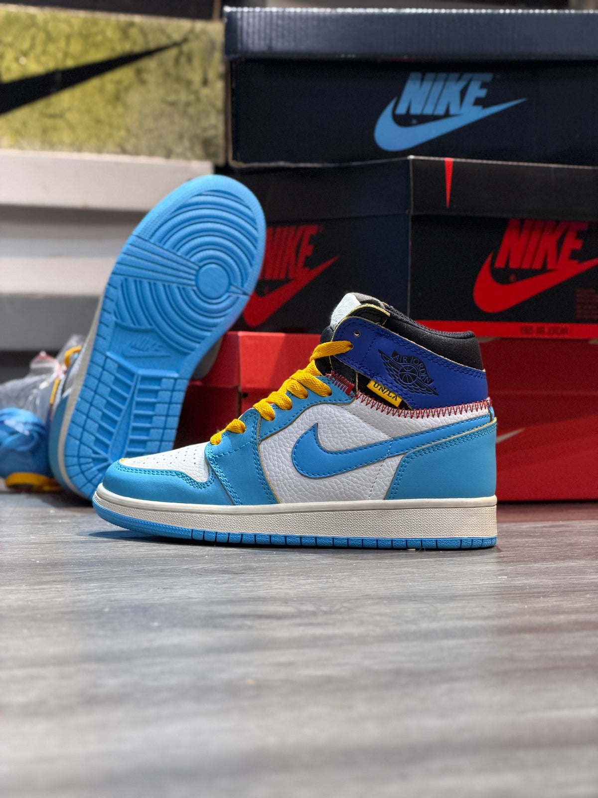 Union LA x Air Jordan 1 High OG SP "UNC/Royal"